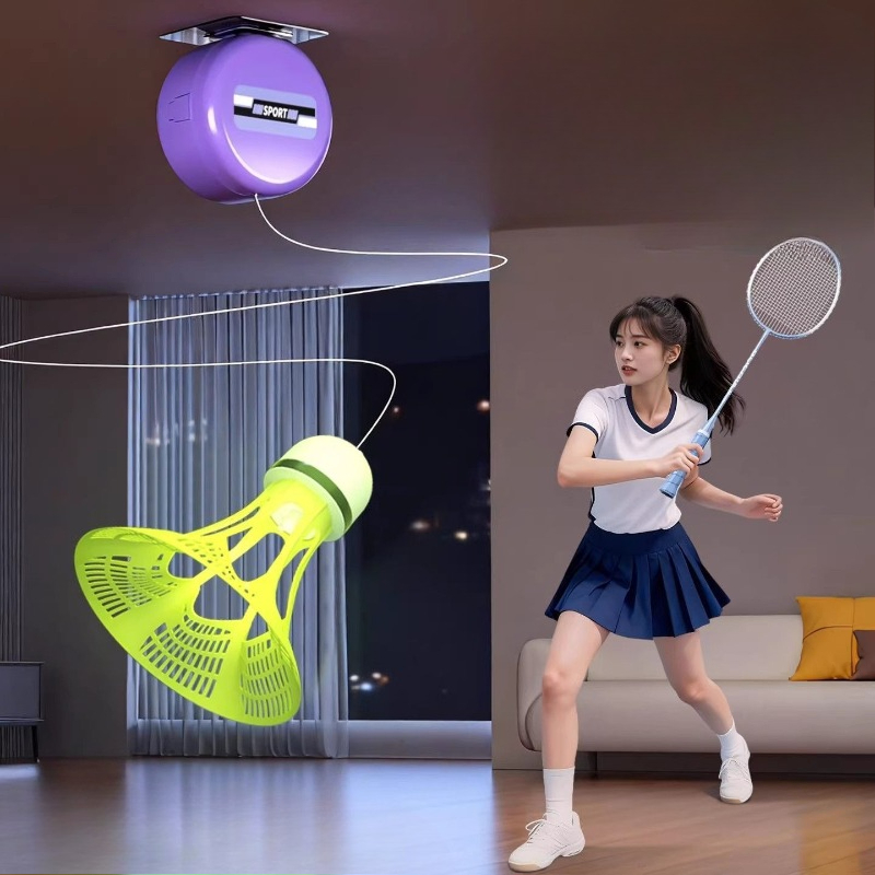 Badminton Raket - Adjustable Rebound Badminton Trainer Indoor Practice