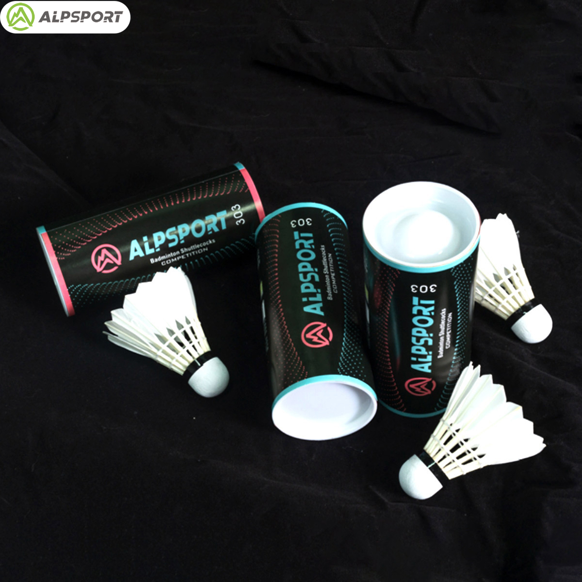 Badminton Youtube - ALPSPORT 303 White Duck Feathers Badminton