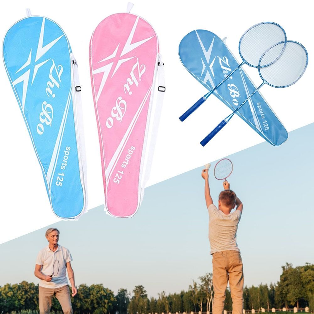 Racket Cover Bag - Pink Blue Waterproof Sport Supplies Protective