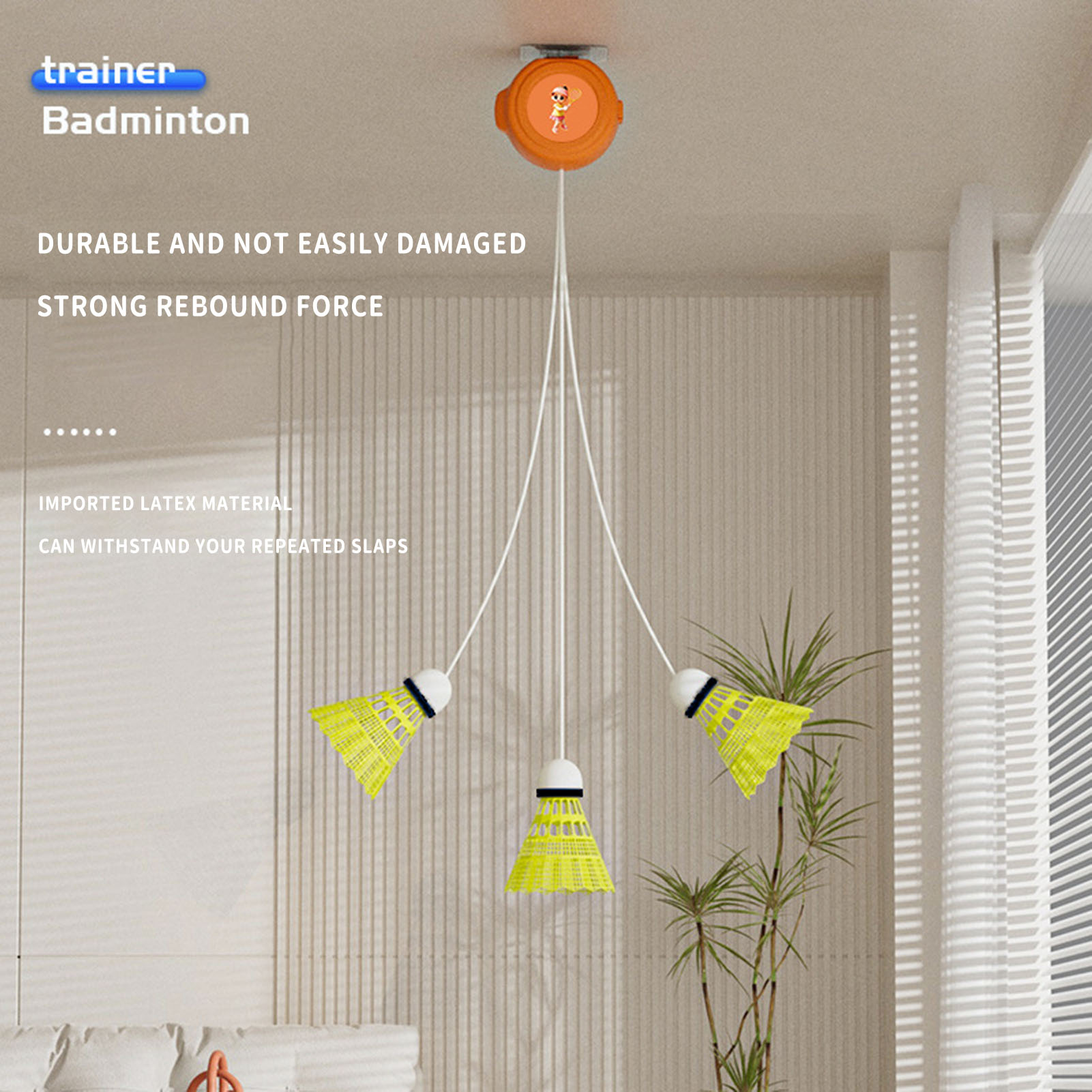 1/3pcs Badminton Trainer Autom – Badminton Raket recenzja i cena