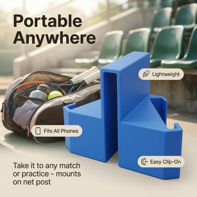 Fence Phone Mount Portable Cla – Badminton Video recenzja i cena