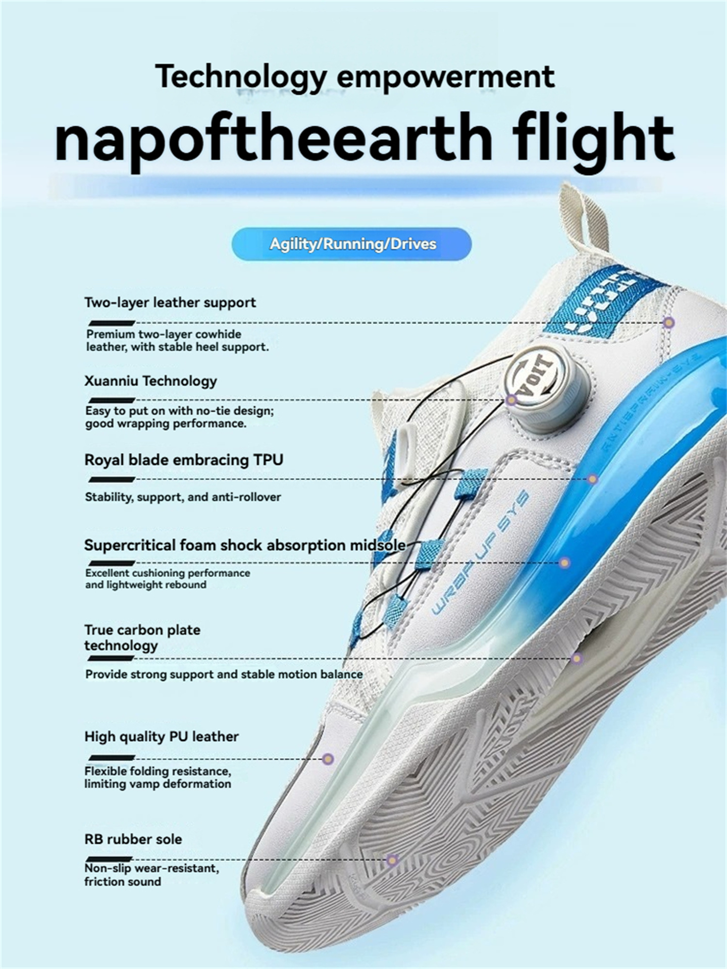Unisex Rotation Buckle Tennis/ – Shoe Non Slip Badminton recenzja i cena