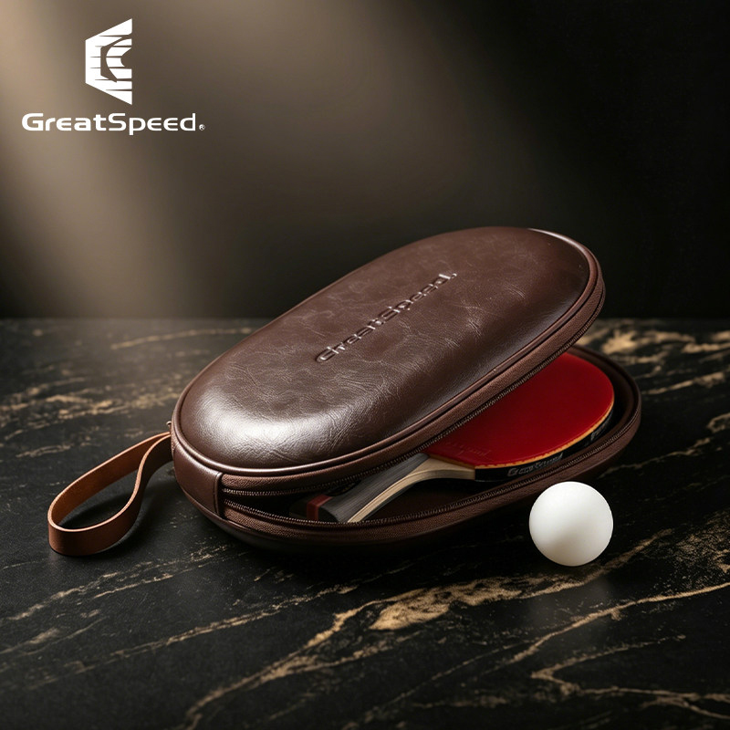 Top-grain Leather Table Tennis – Racket Cover Bag recenzja i cena
