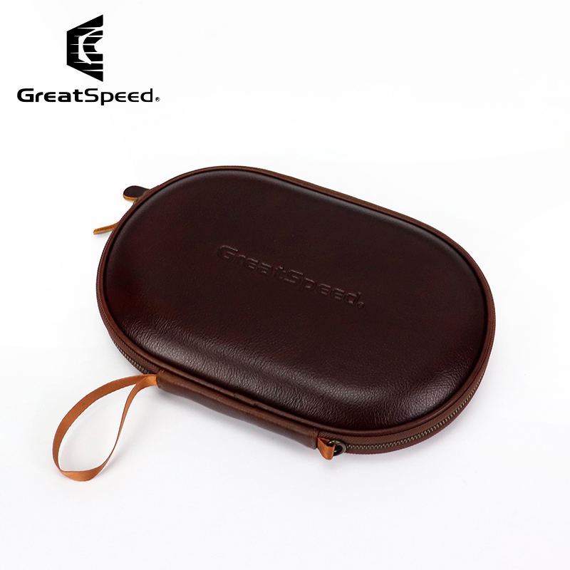 Top-grain Leather Table Tennis – Racket Cover Bag recenzja i cena