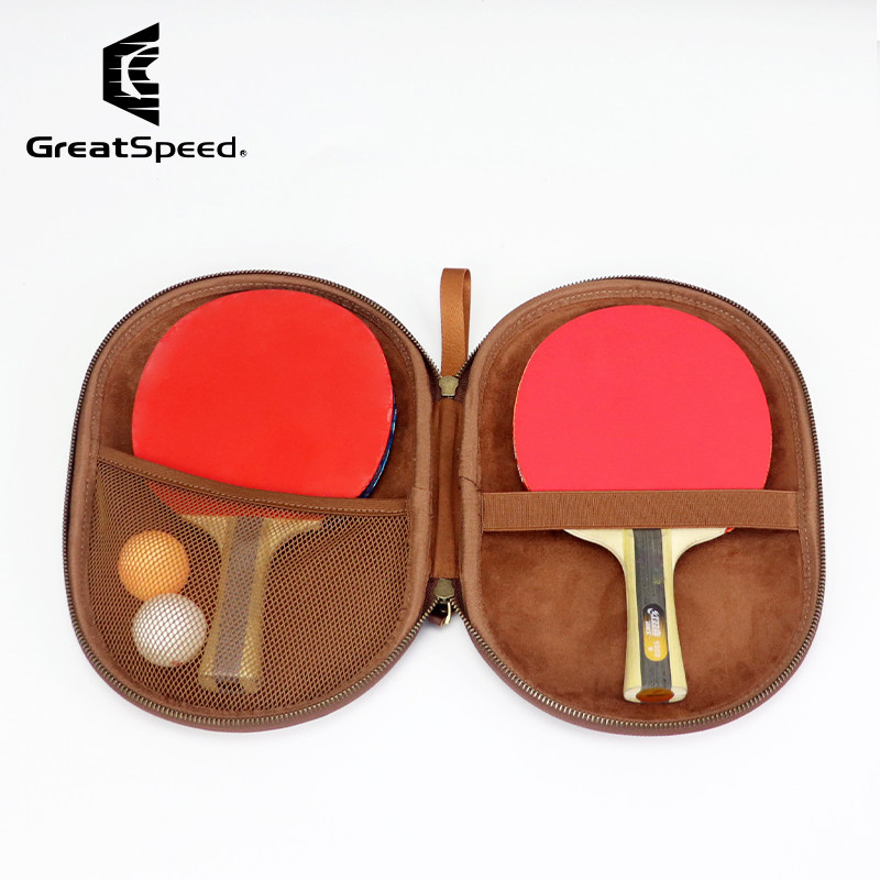 Top-grain Leather Table Tennis – Racket Cover Bag recenzja i cena