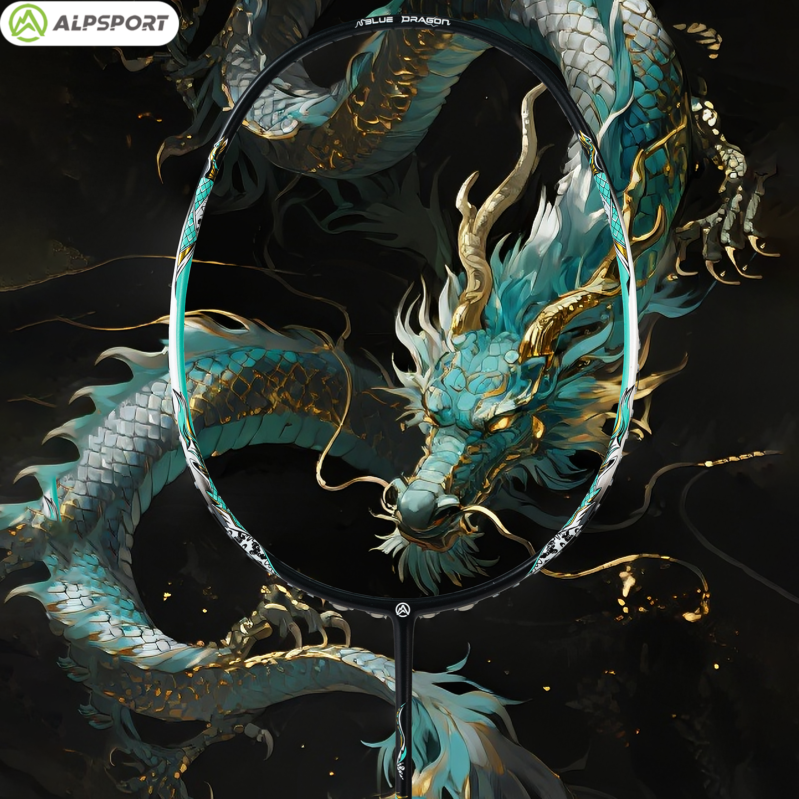 ALPSPORT Blue Dragon 5U 75g Ae – Badminton Raket recenzja i cena